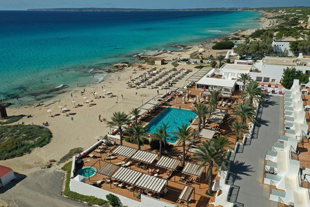 Hotel Riu La Mola Playa de Migjorn Exterior foto
