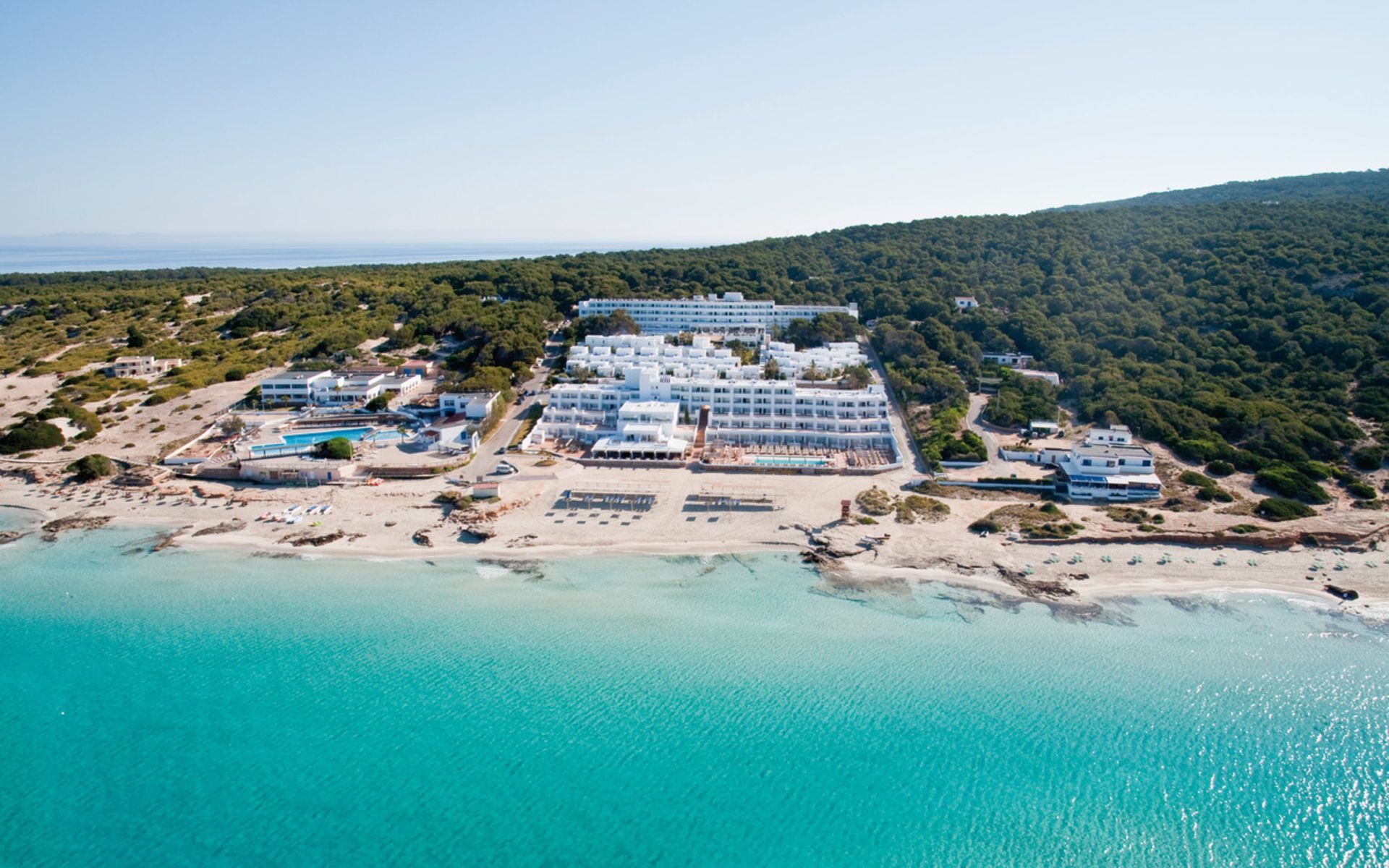 Hotel Riu La Mola Playa de Migjorn Exterior foto